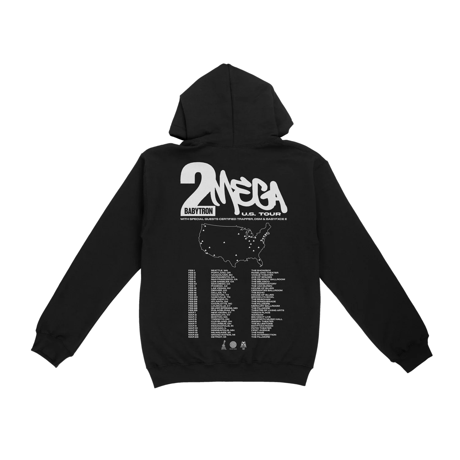 2 MEGA Tour Hoodie - Image 2