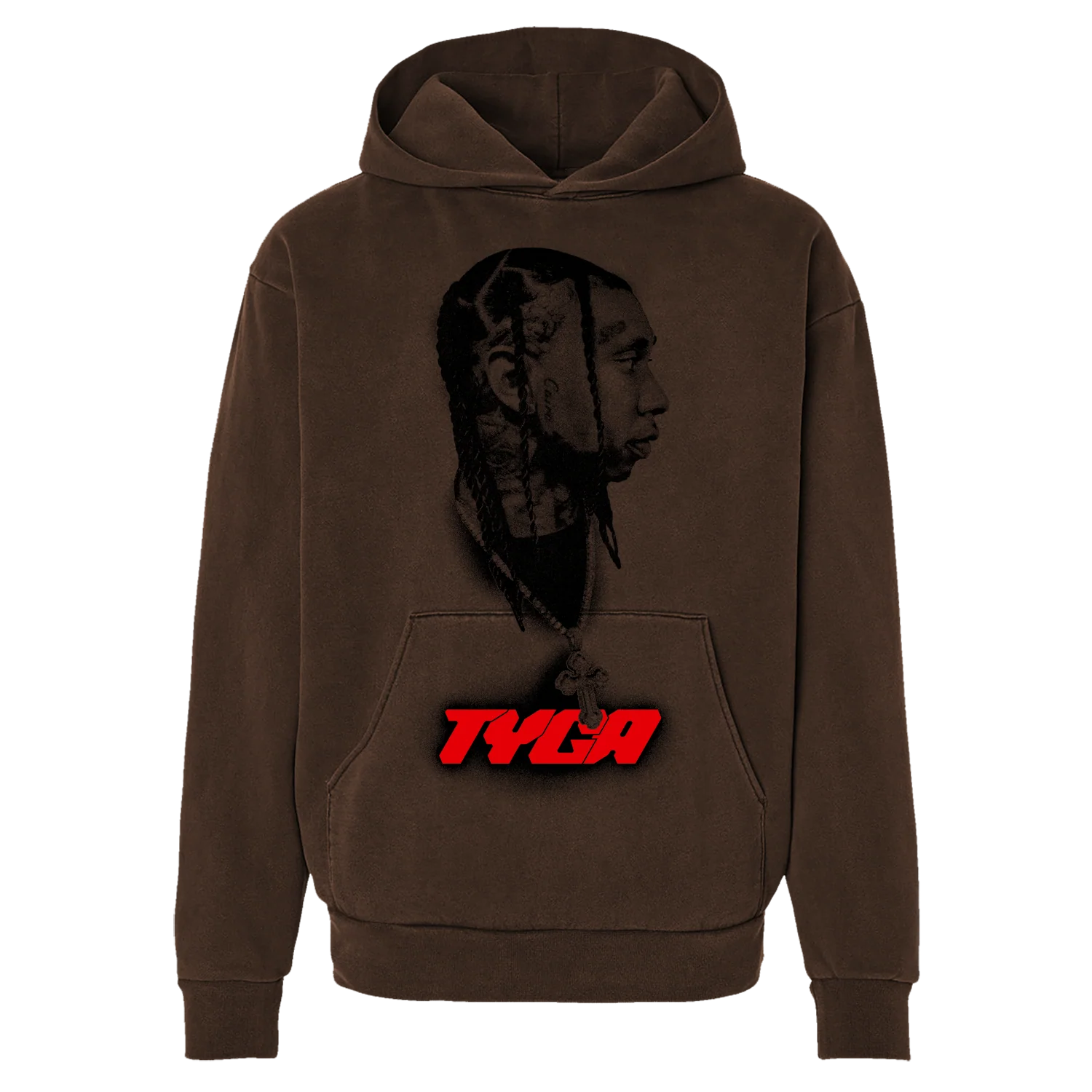 Album Portrait Hoodie (Brown)