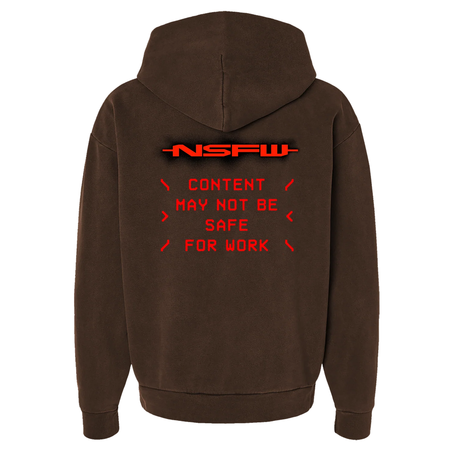 Album Portrait Hoodie (Brown) - Image 2