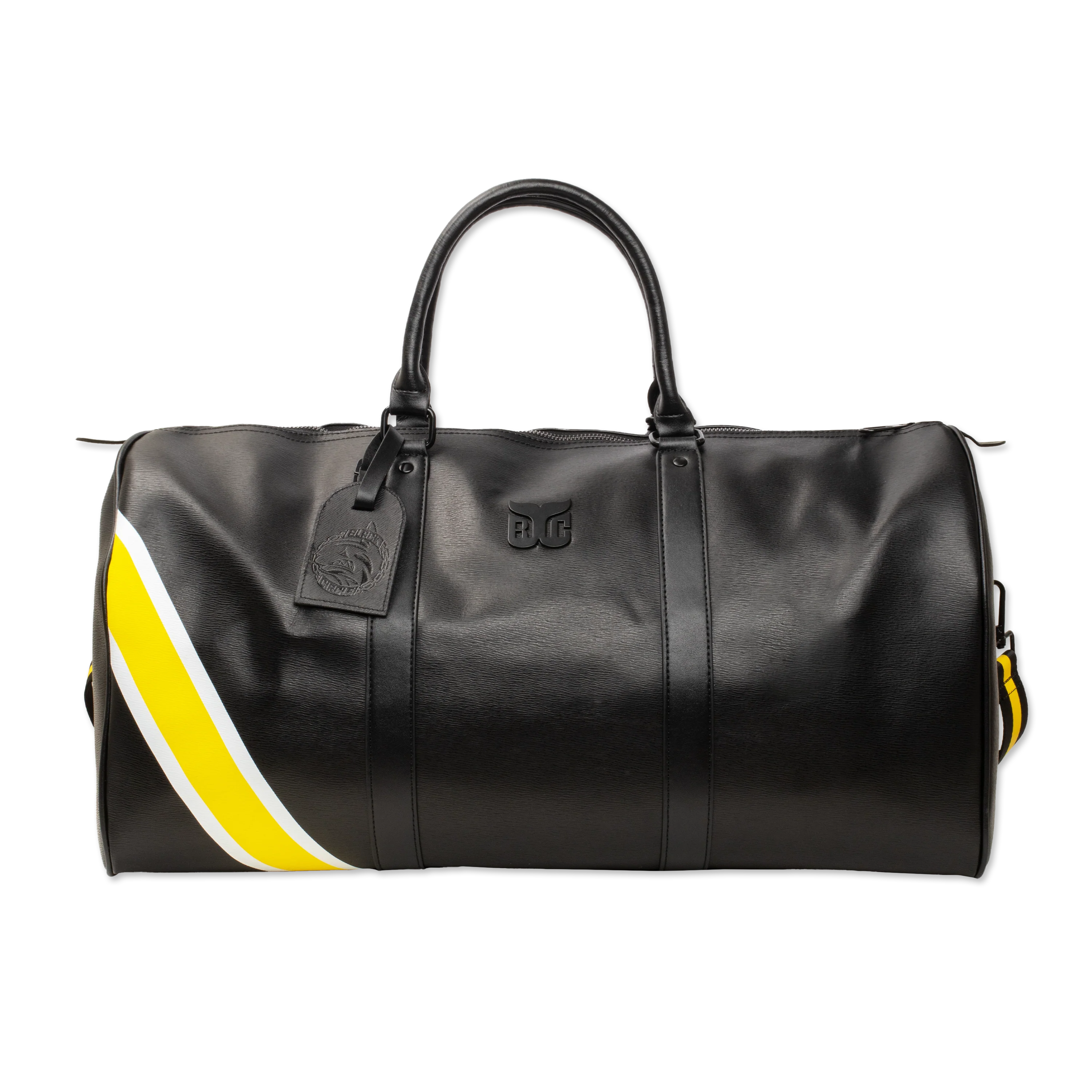 Black Circle Duffle Bag