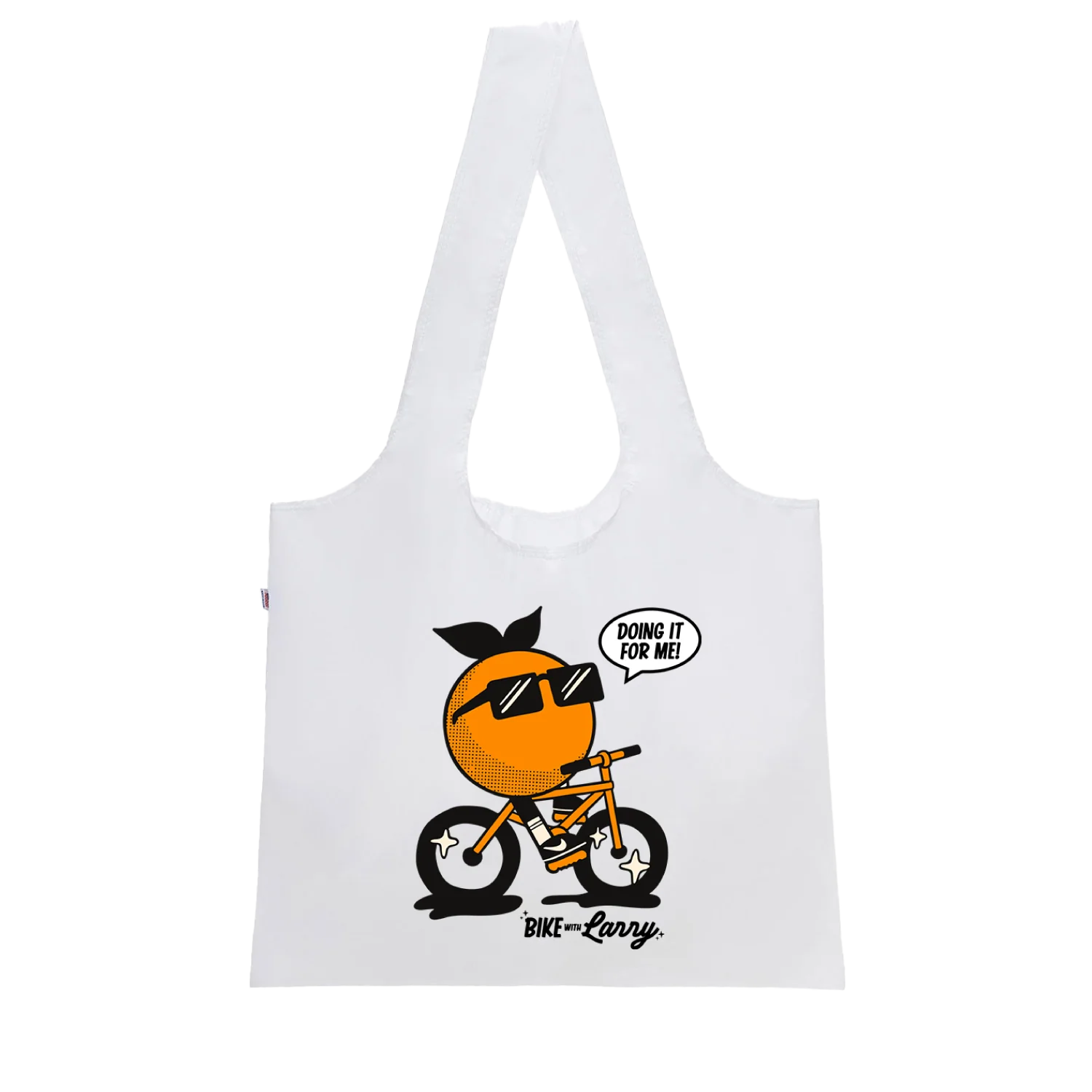 Bike With Larry Nylon Bag