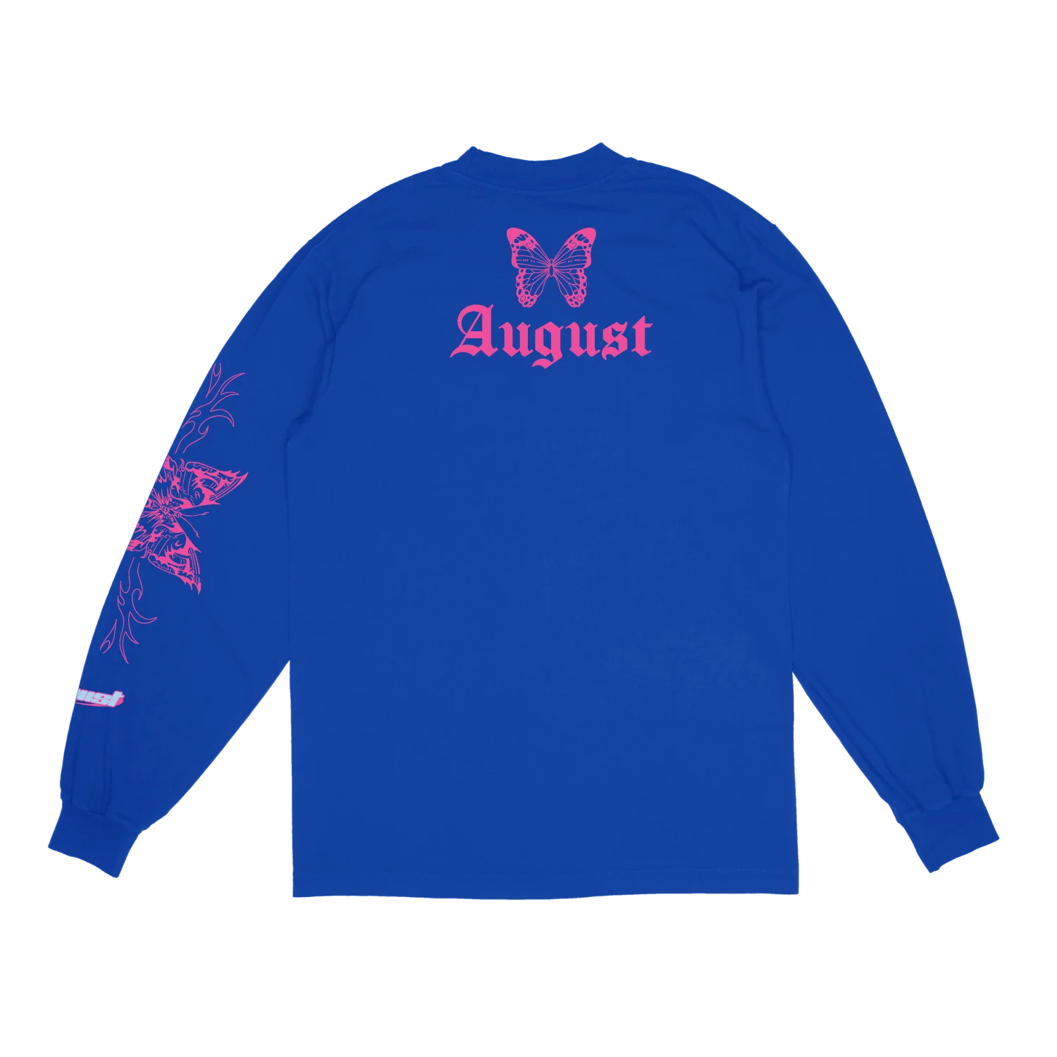 Butterfly LS T-Shirt (Blue) - Image 2