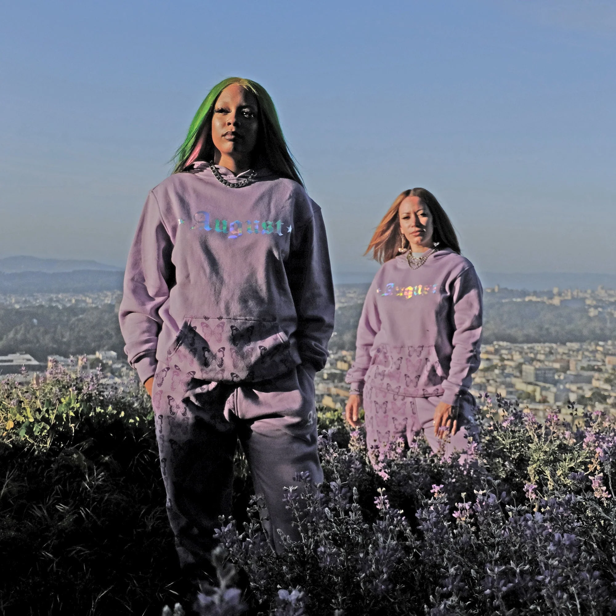Butterfly Pocket Pattern Hoodie - Image 7