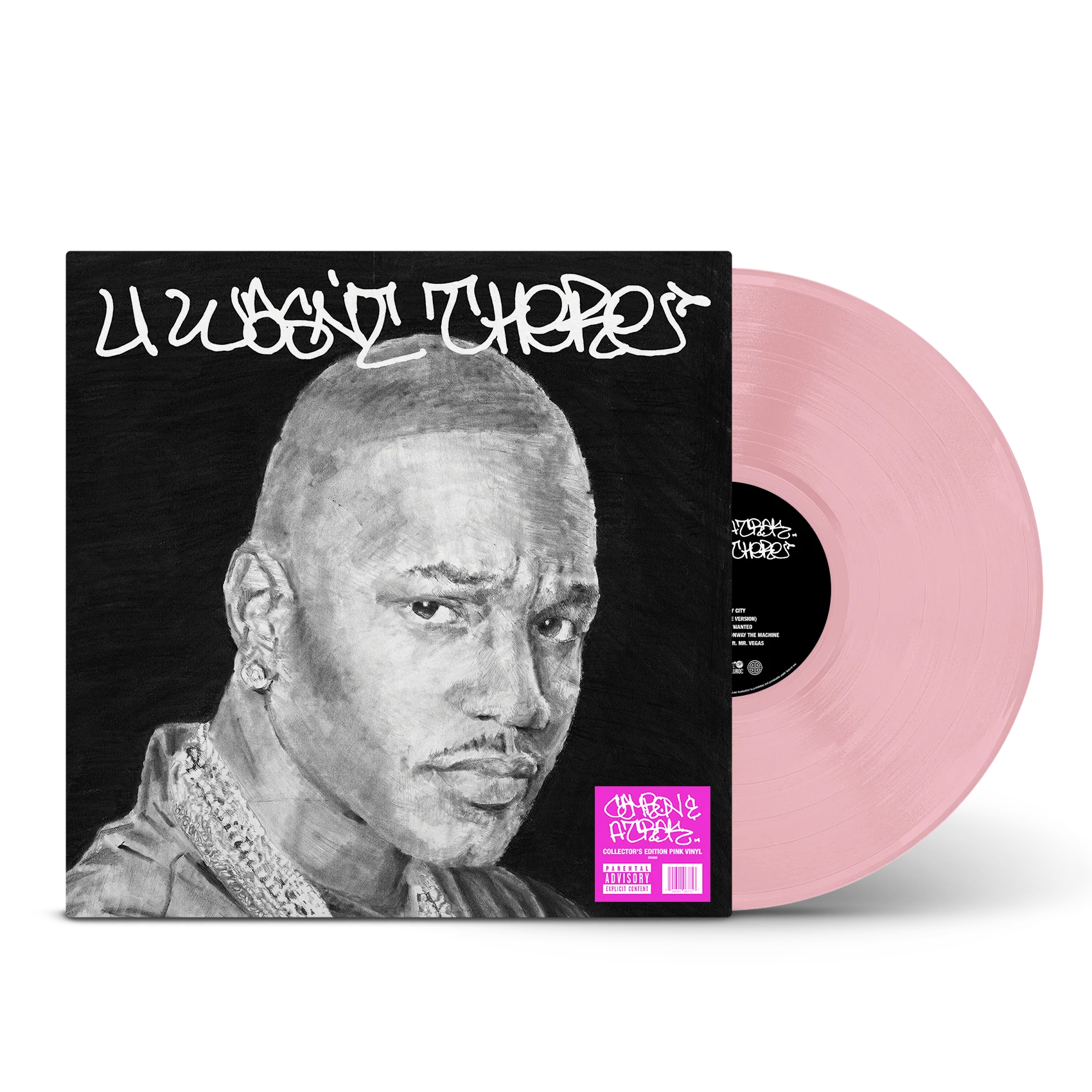 Cam'ron & A-Trak - U Wasn't There (COLLECTORS PINK VINYL)