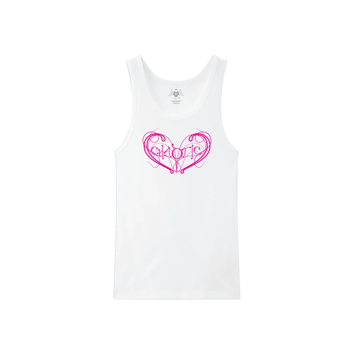 Chaotic Baby Rib Tank (White)