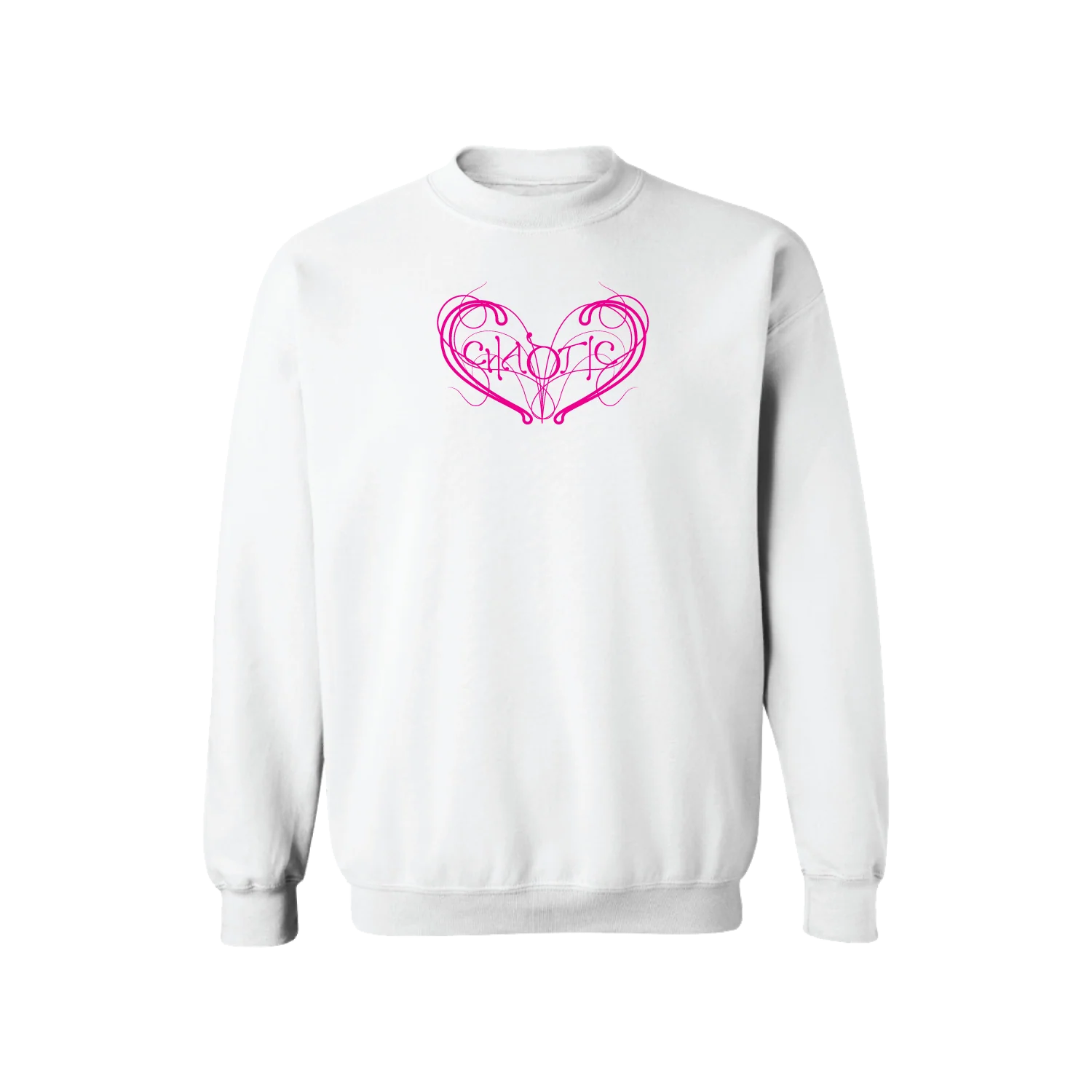 Chaotic Crewneck (White)