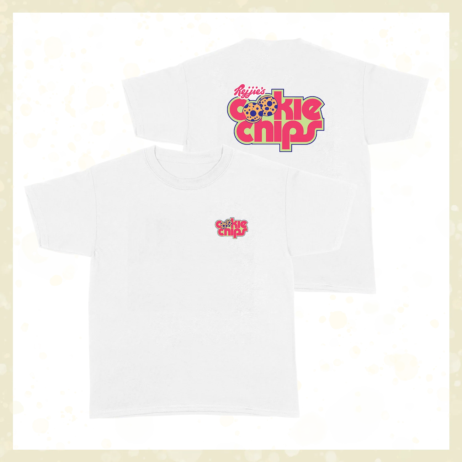 Cookie White Tee