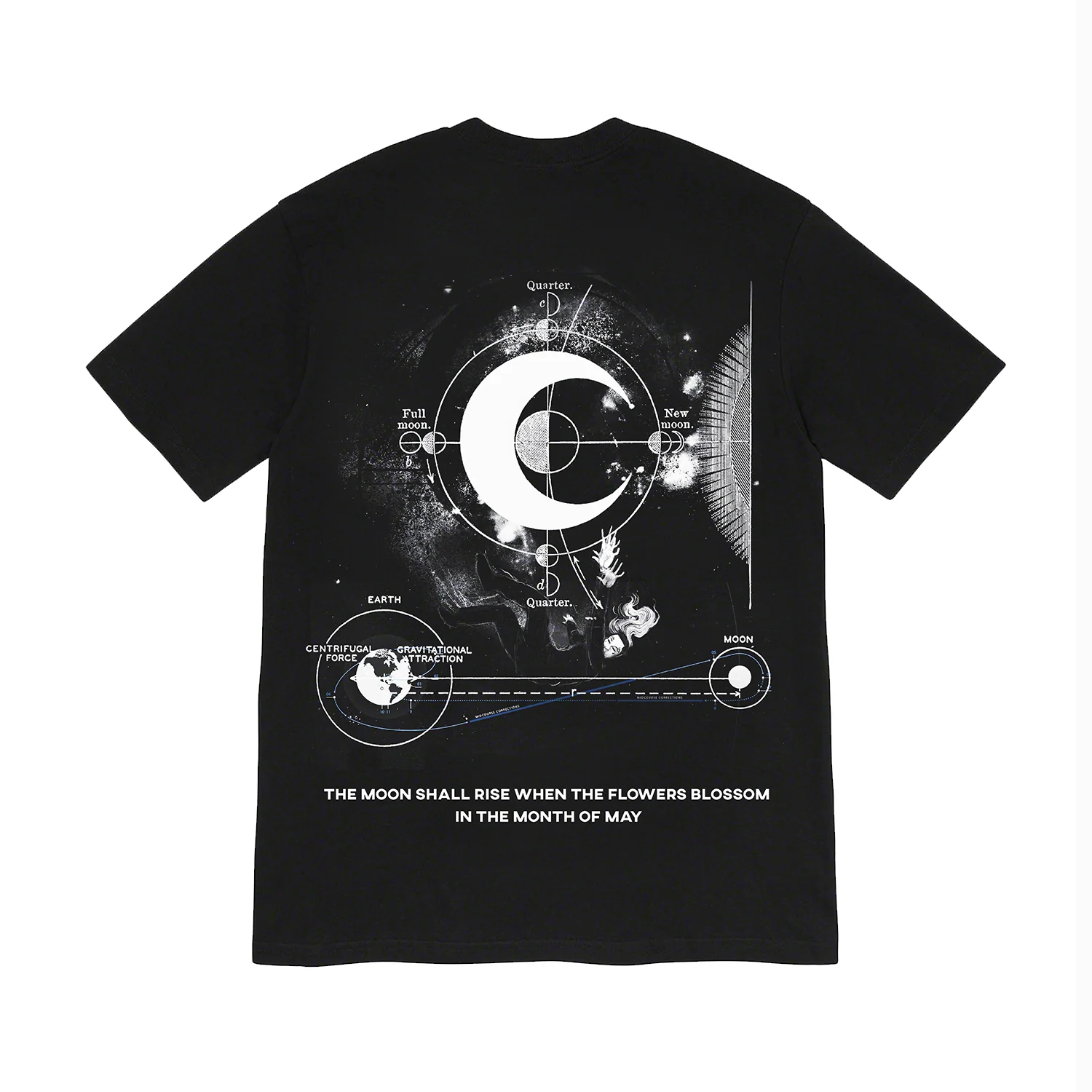 Kid Trunks- Moon Reach- Black Tee - Image 3