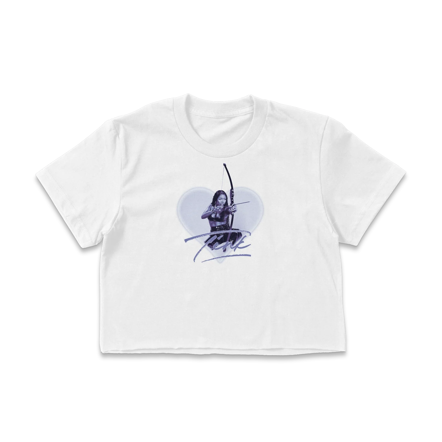 Cupid Crop T-Shirt (White)