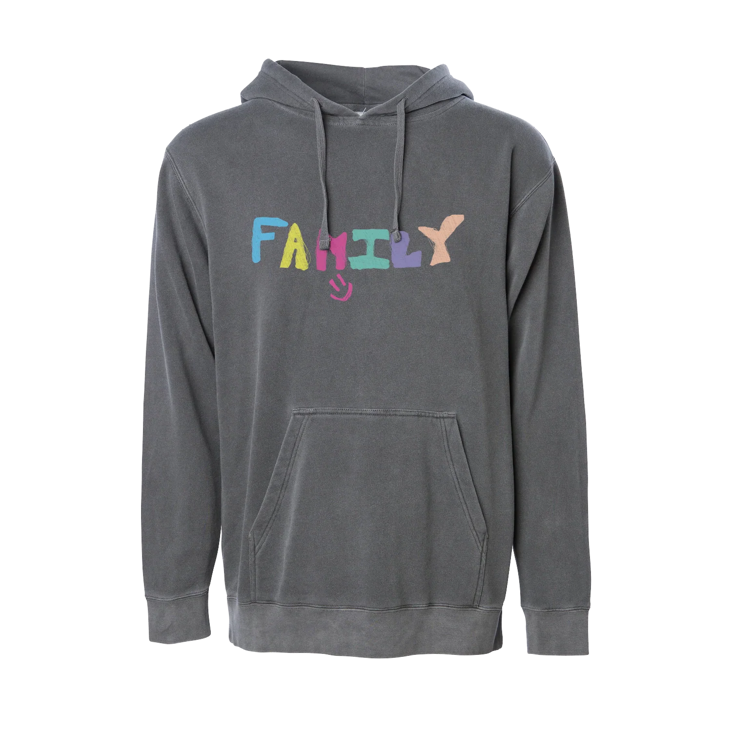 DJ Scheme - Faded Black FAMILY Chalk Hoodie