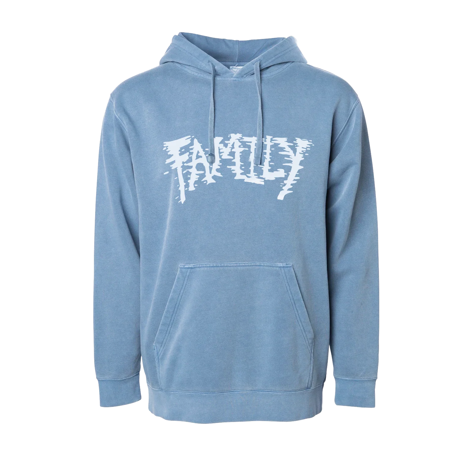 DJ Scheme - Blue FAMILY Album Hoodie - Image 2