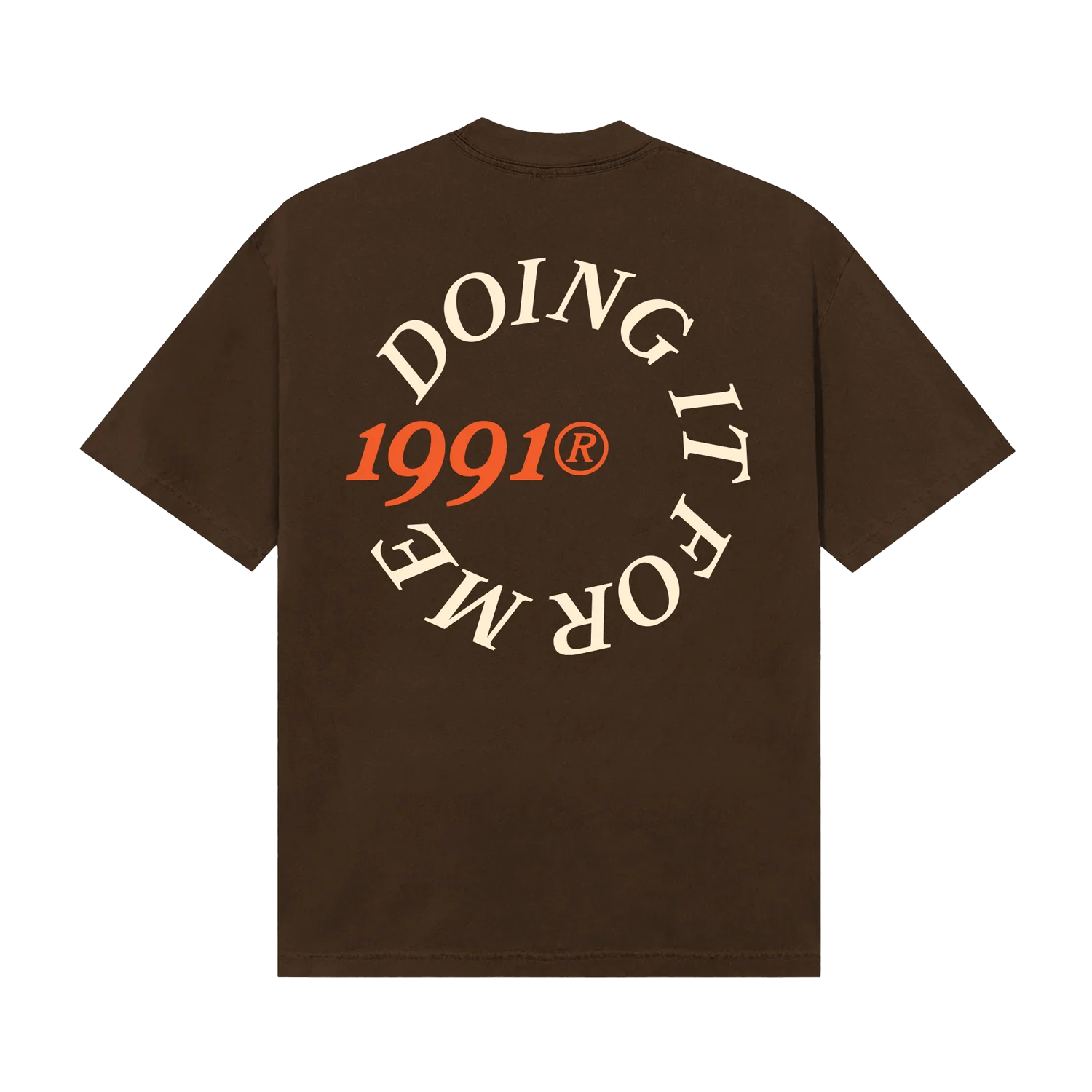 Doing It For Me T-Shirt (Brown) - Image 2