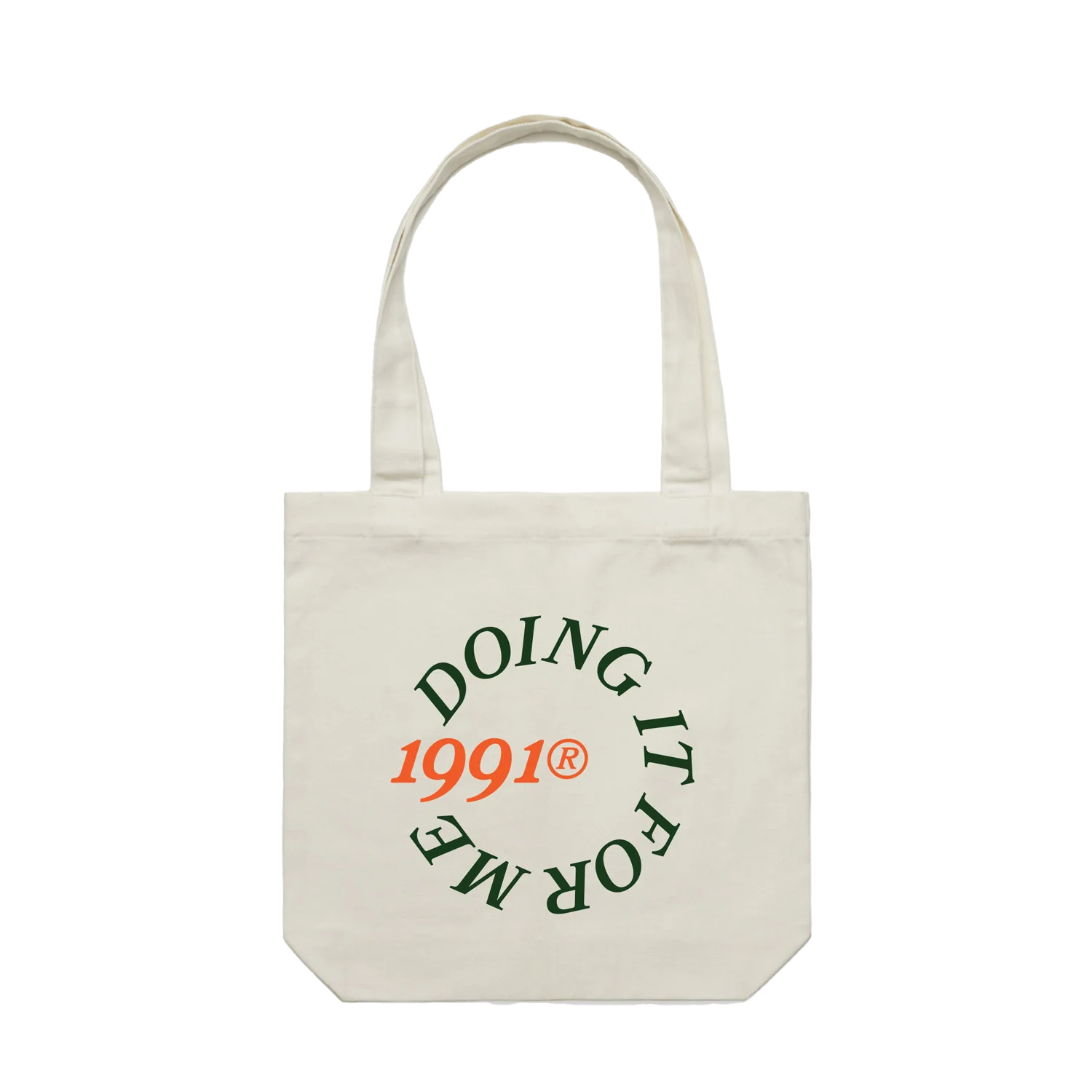 Doing It For Me Tote Bag (Cream)