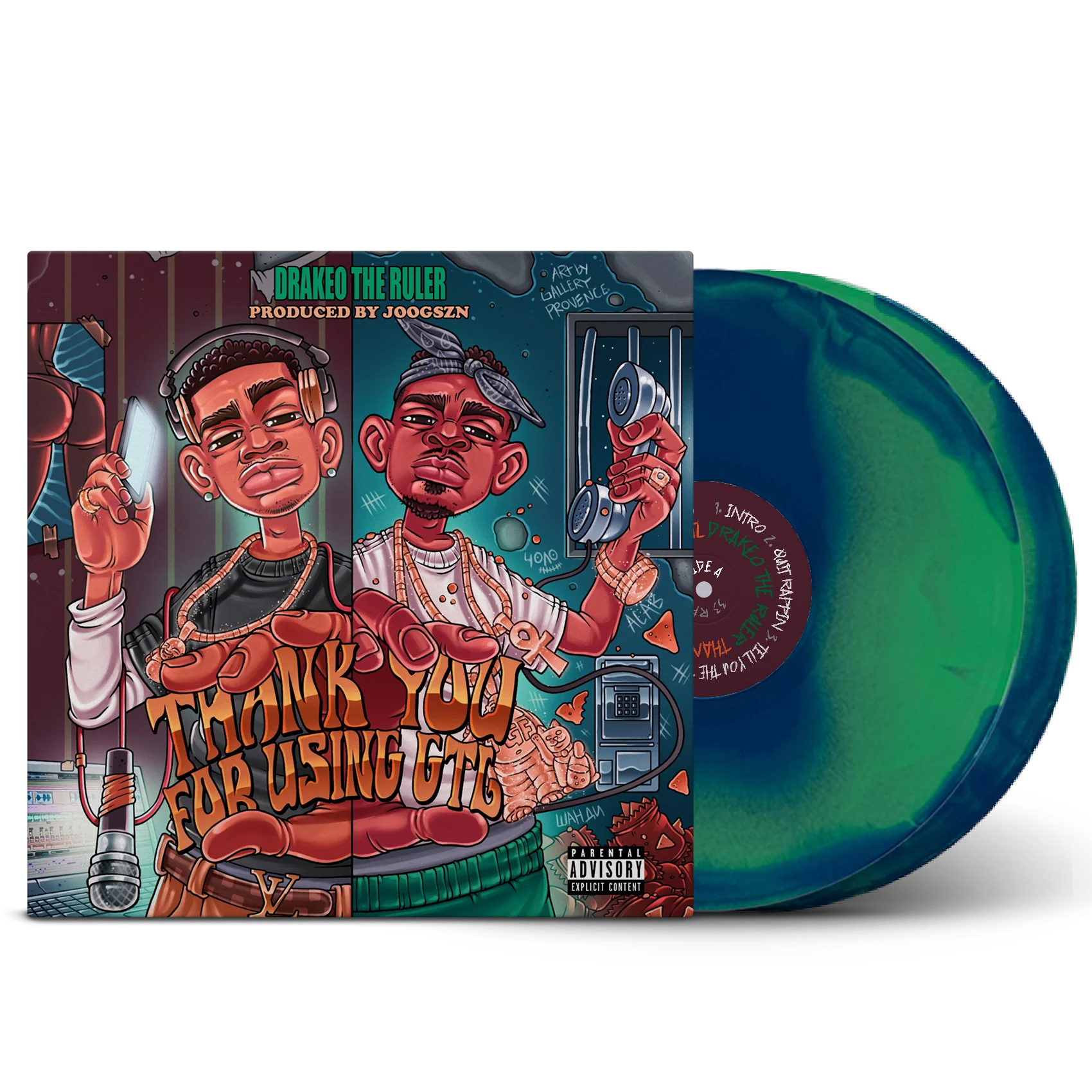 Drakeo the Ruler - Thank You For Using GTL (5 Year Anniversary Vinyl)