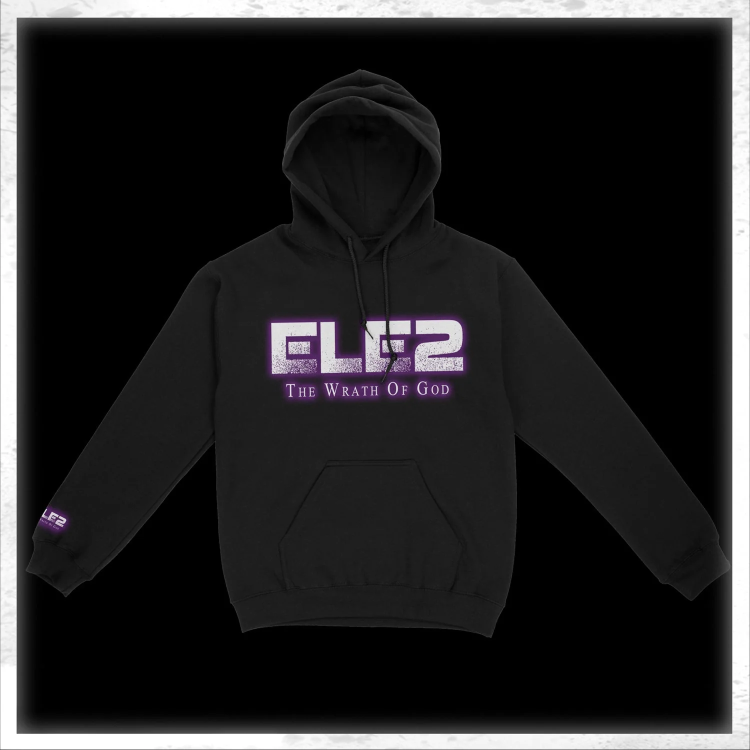 ELE2 - Black Hoodie - Image 2
