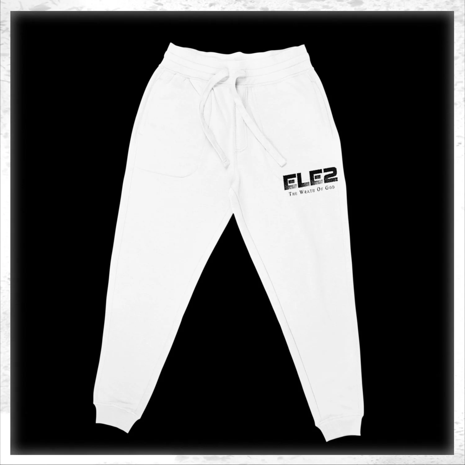ELE2 - White Joggers - Image 2