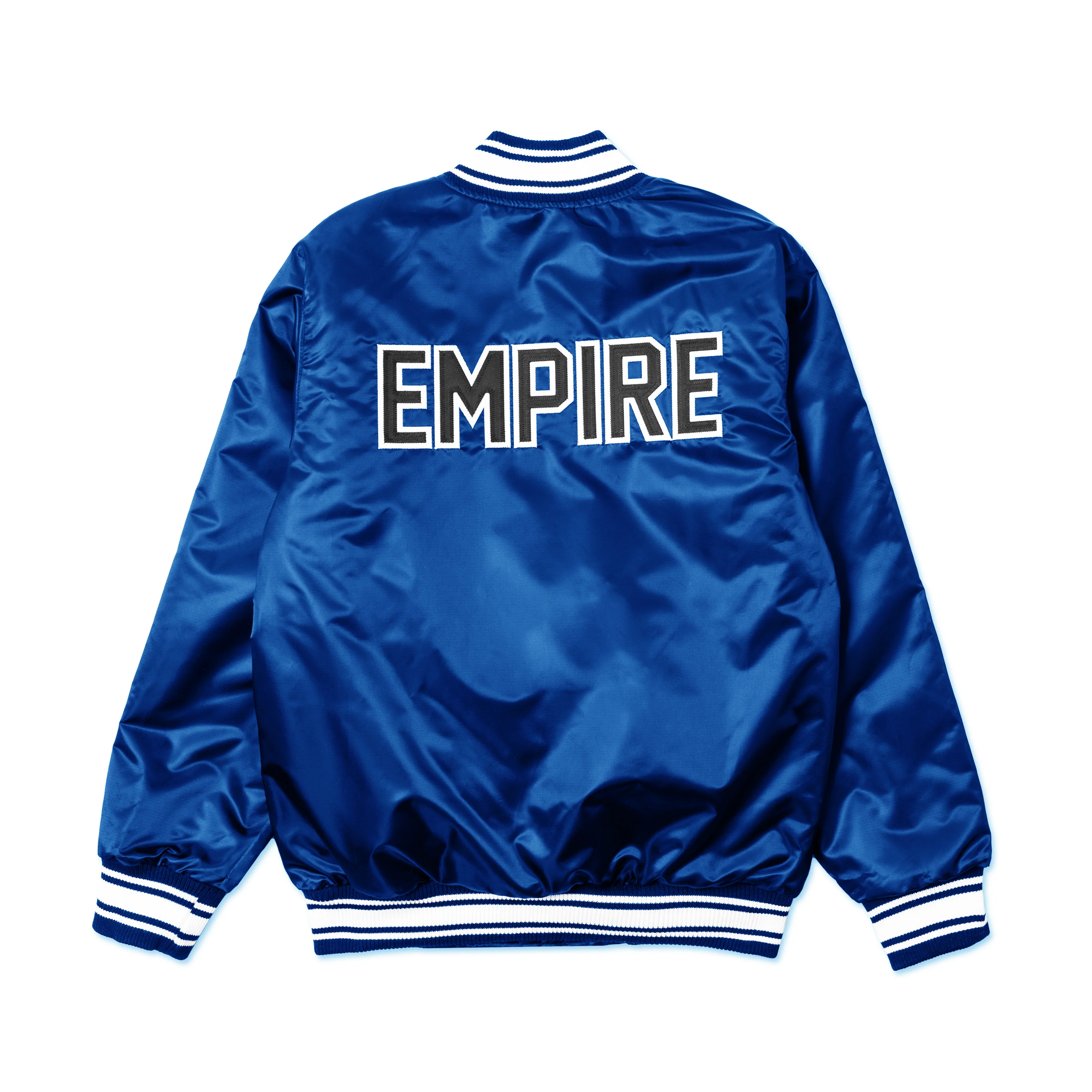 EMPIRE All-Star Satin Starter Jacket (Blue) - Image 2