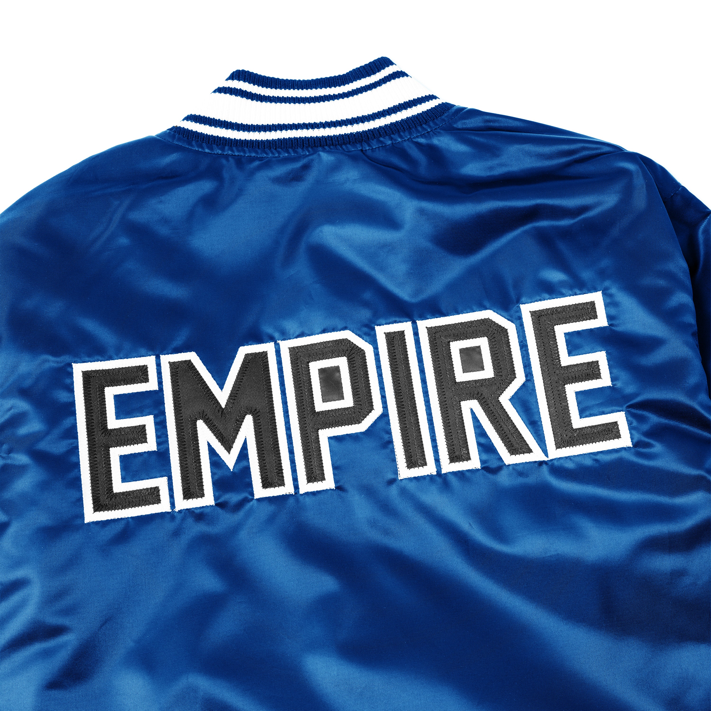 EMPIRE All-Star Satin Starter Jacket (Blue) - Image 4
