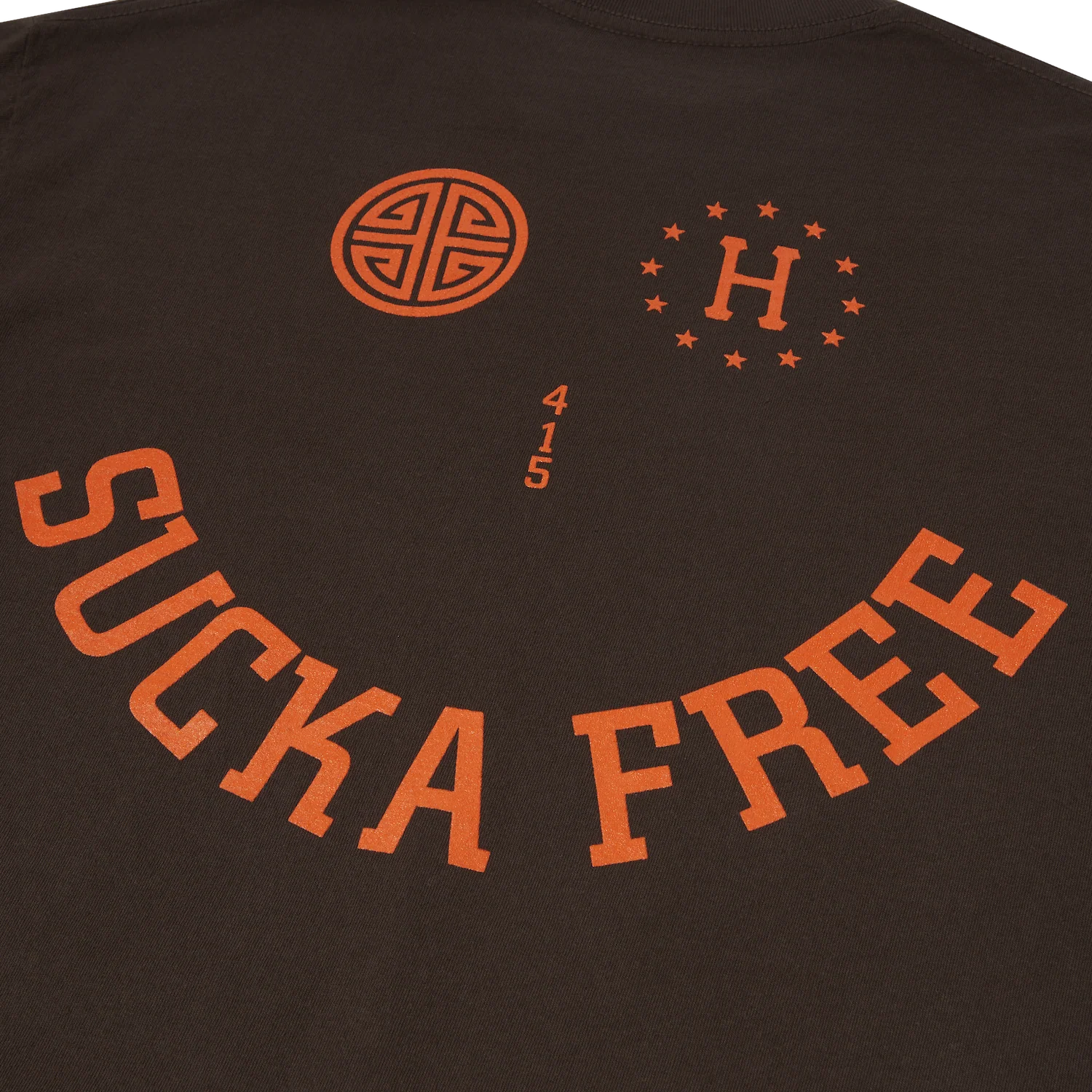 EMPIRE x HUF 415DAY T-Shirt (Brown) - Image 3