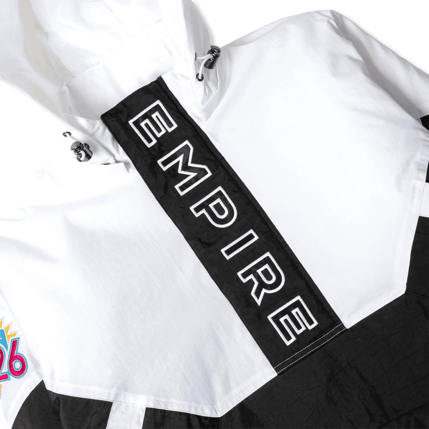 EMPIRE x Starter Hooded Parka White/Black - Image 3