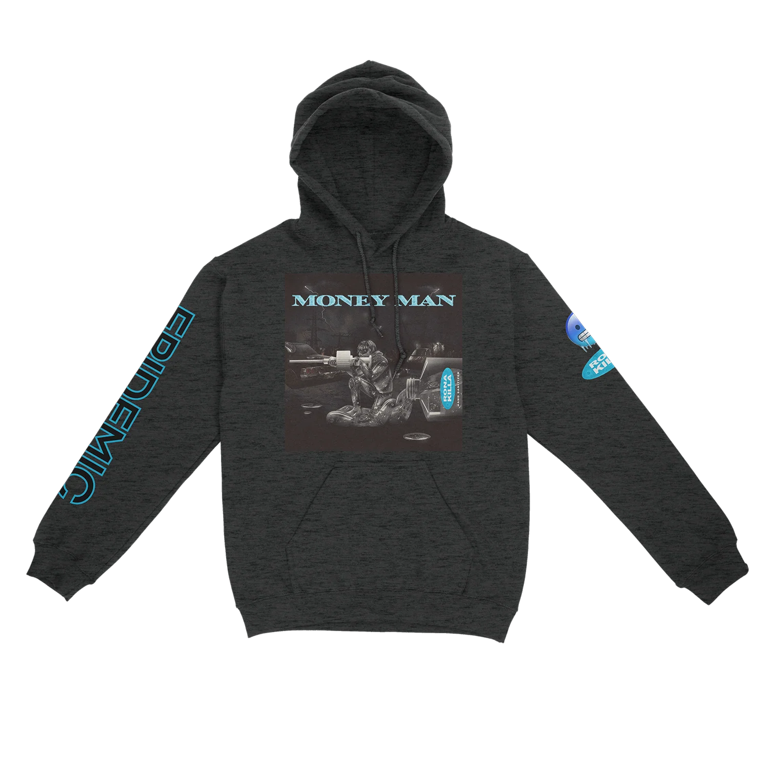 EPIDEMIC Charcoal Hoodie
