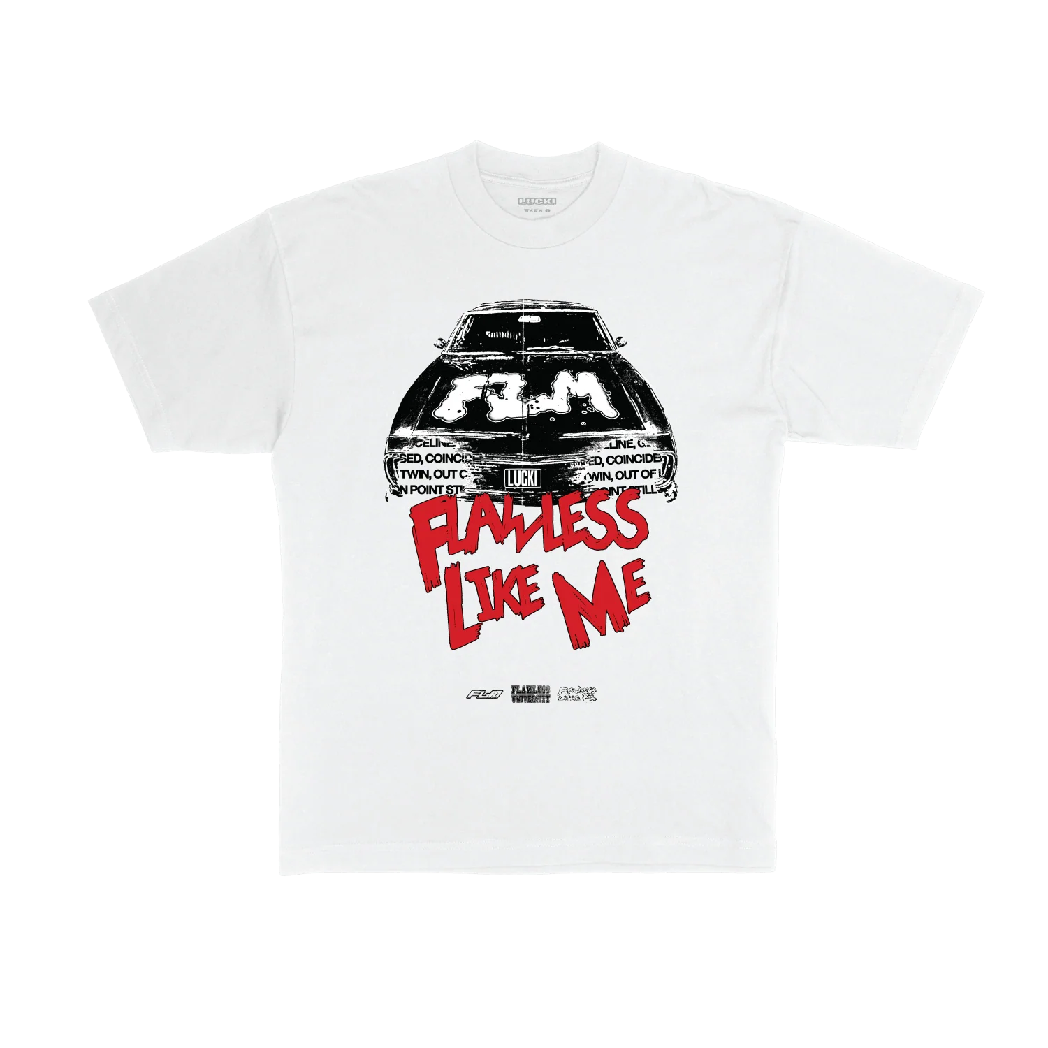 Flawless Car T-Shirt (White)