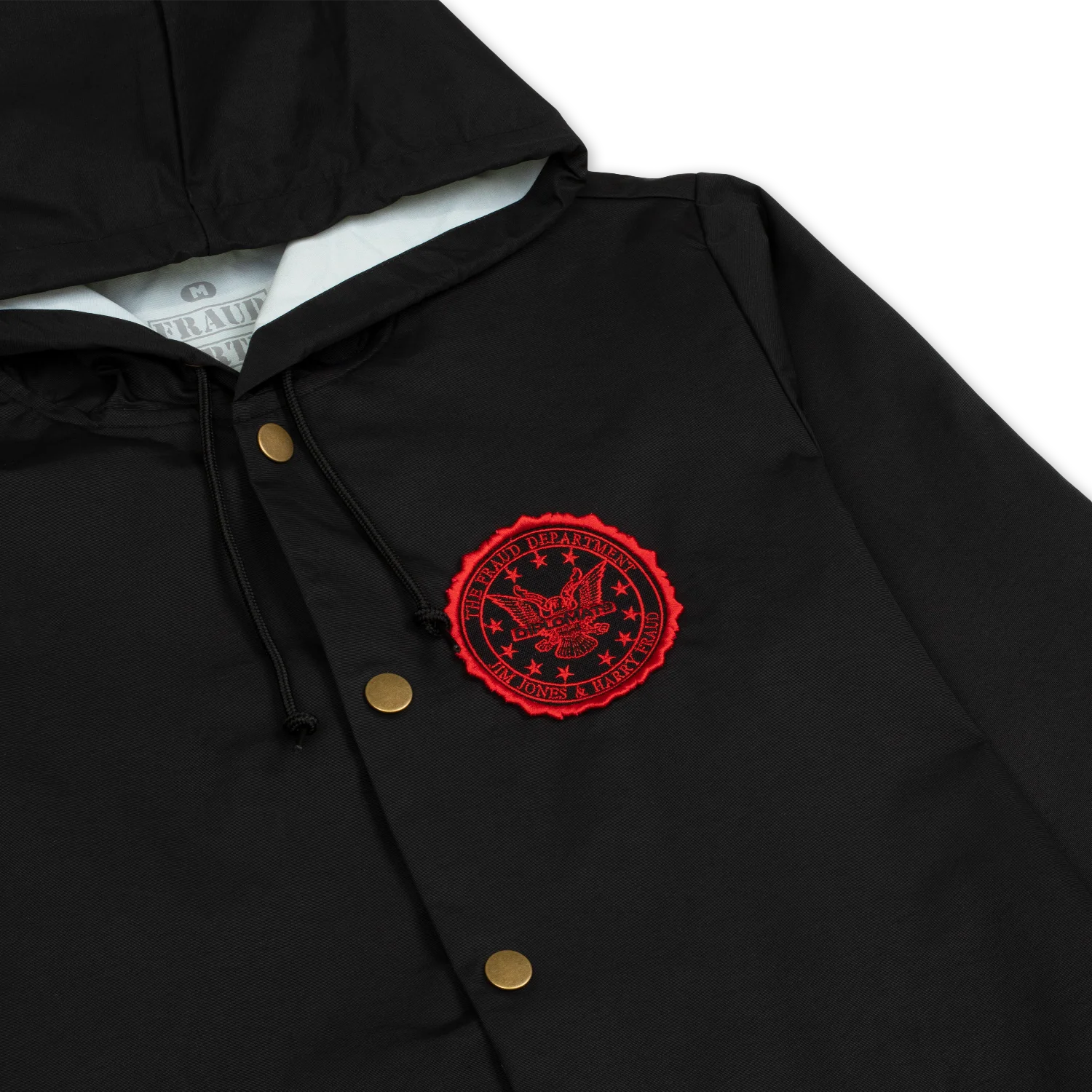 Fraud Department Work Jacket - Black - Image 5