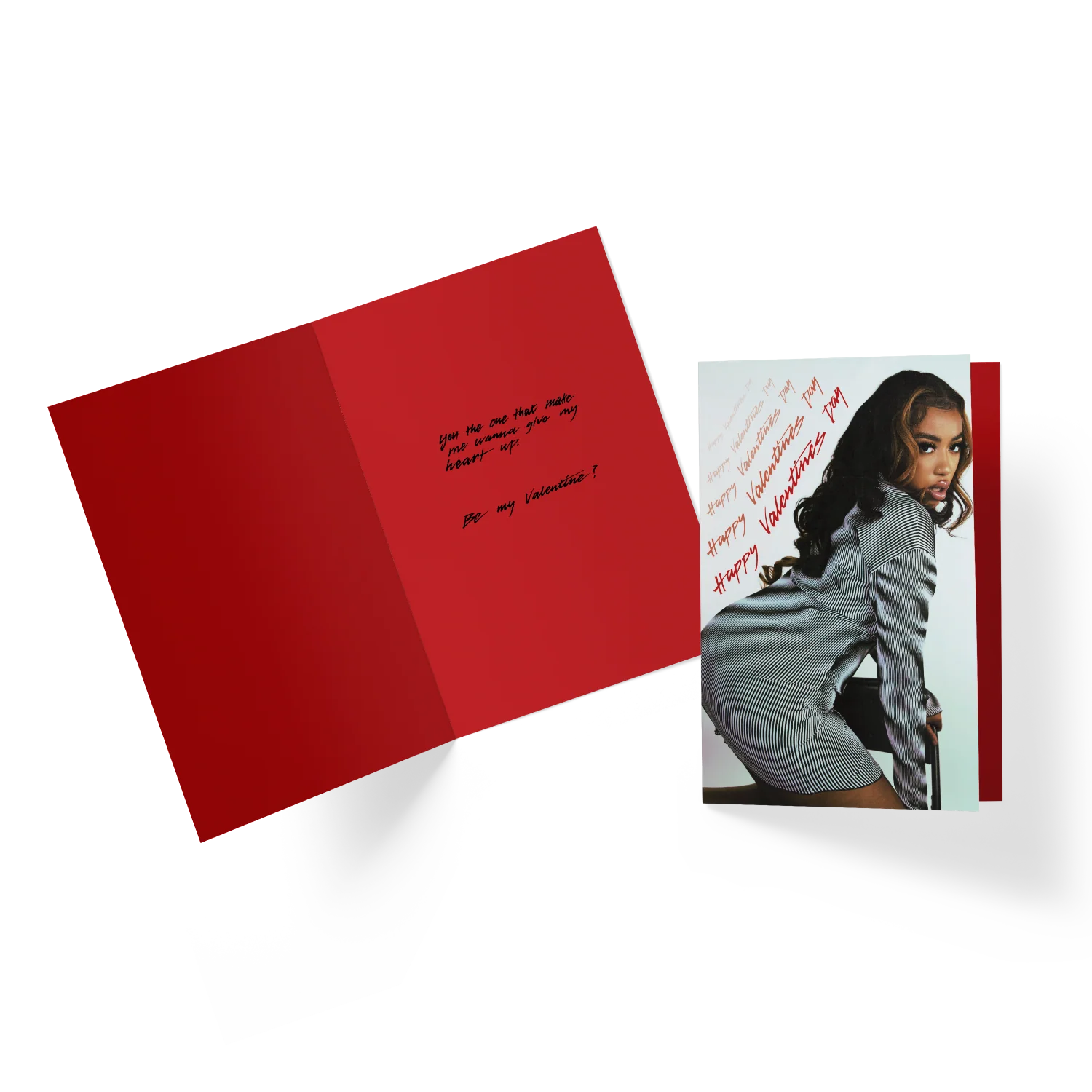 Jean Deaux - Give My Heart Up Valentines Card