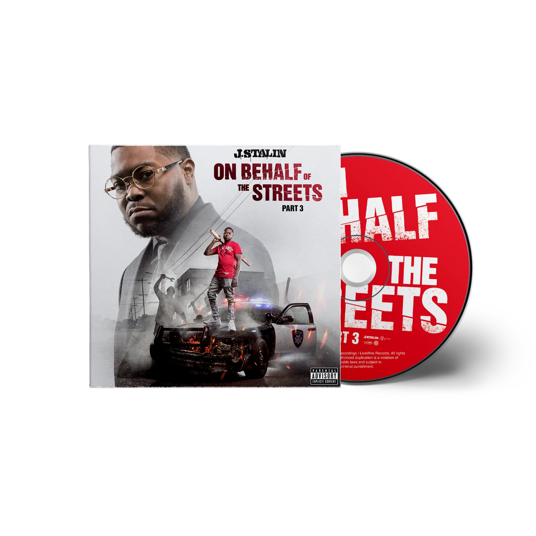 J Stalin - On Behalf of the Streets 3 CD