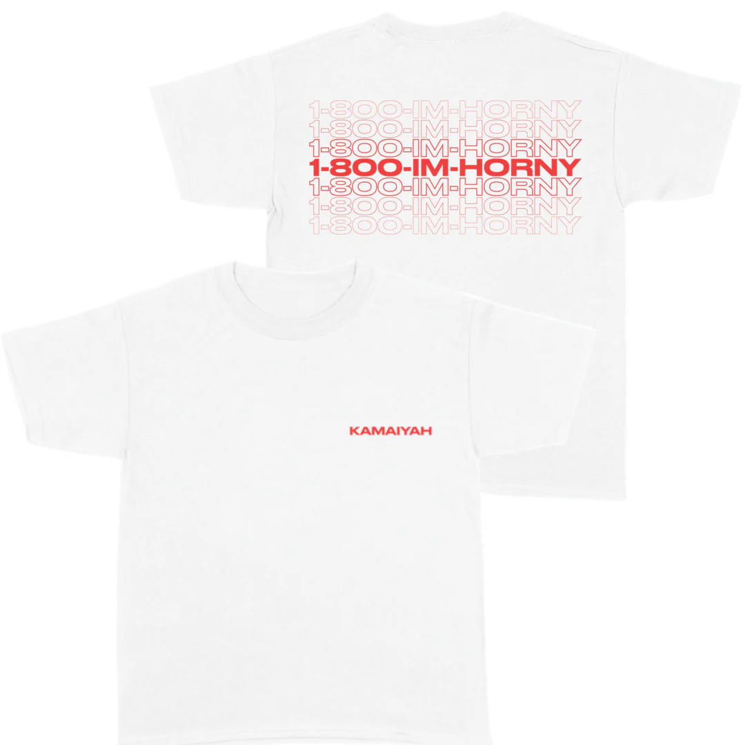 Kamaiyah - 1-800 - White Tee + Album Download