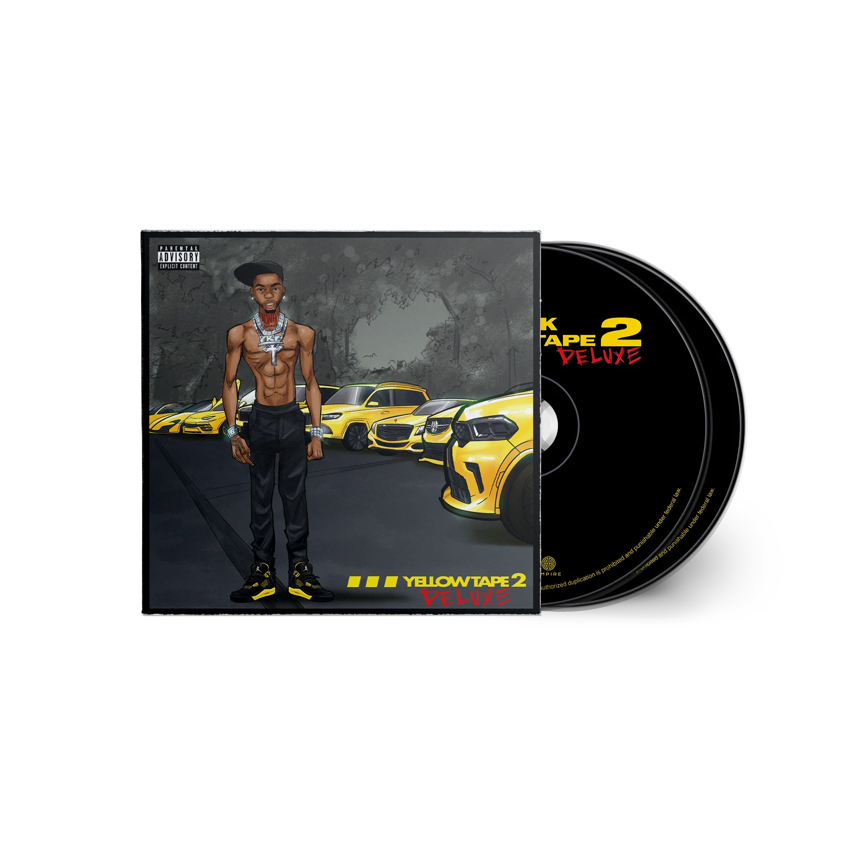 Key Glock - Yellow Tape 2 Deluxe CD
