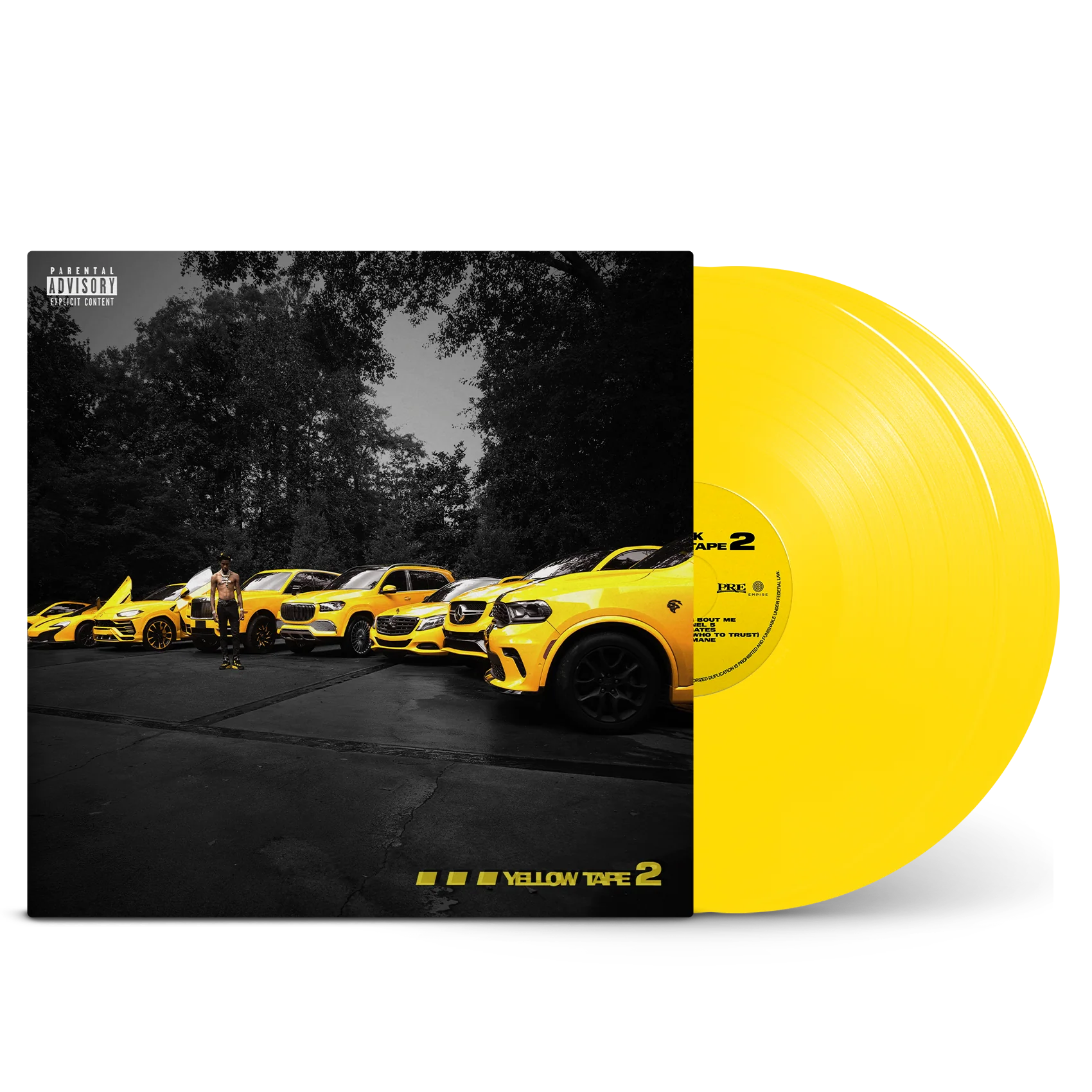 Key Glock - Yellow Tape 2 Vinyl