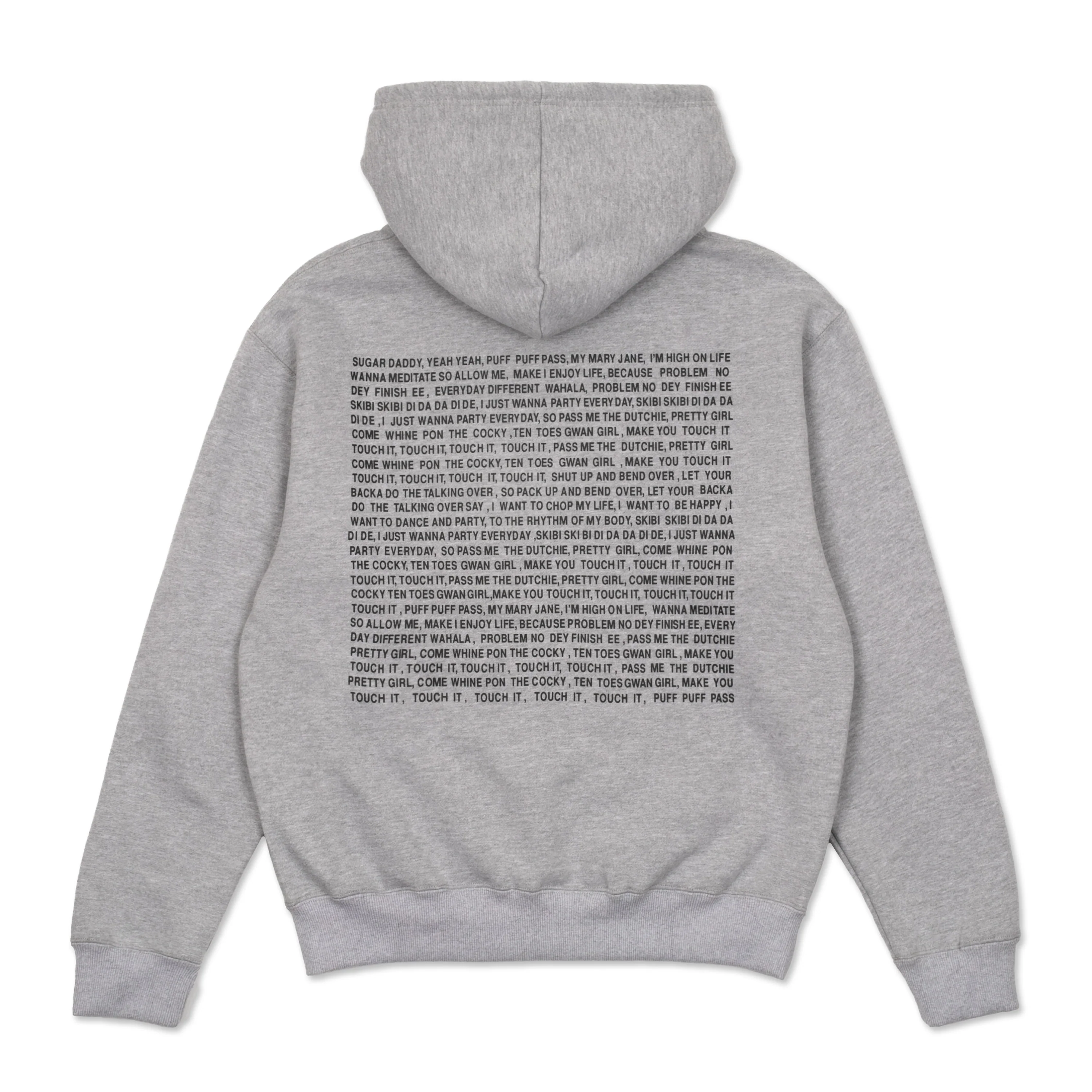KiDi - "Shut Up And Bend Over" Hoodie (Grey) - Image 2
