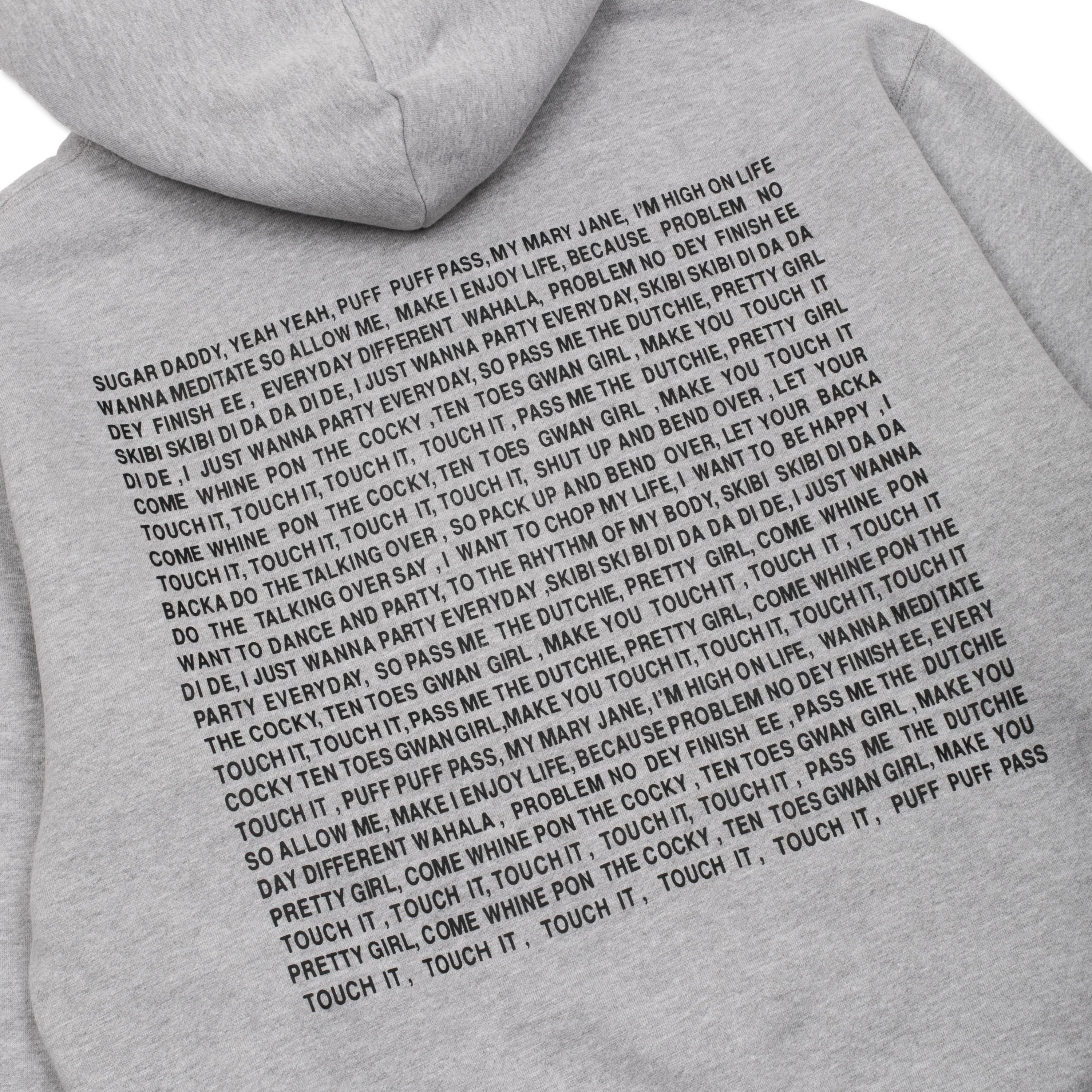 KiDi - "Shut Up And Bend Over" Hoodie (Grey) - Image 4