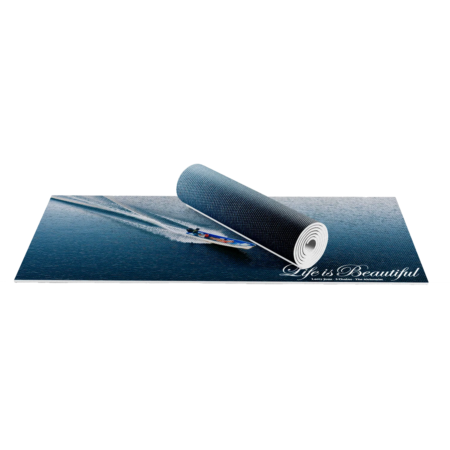 Life is Beautiful Yoga Mat