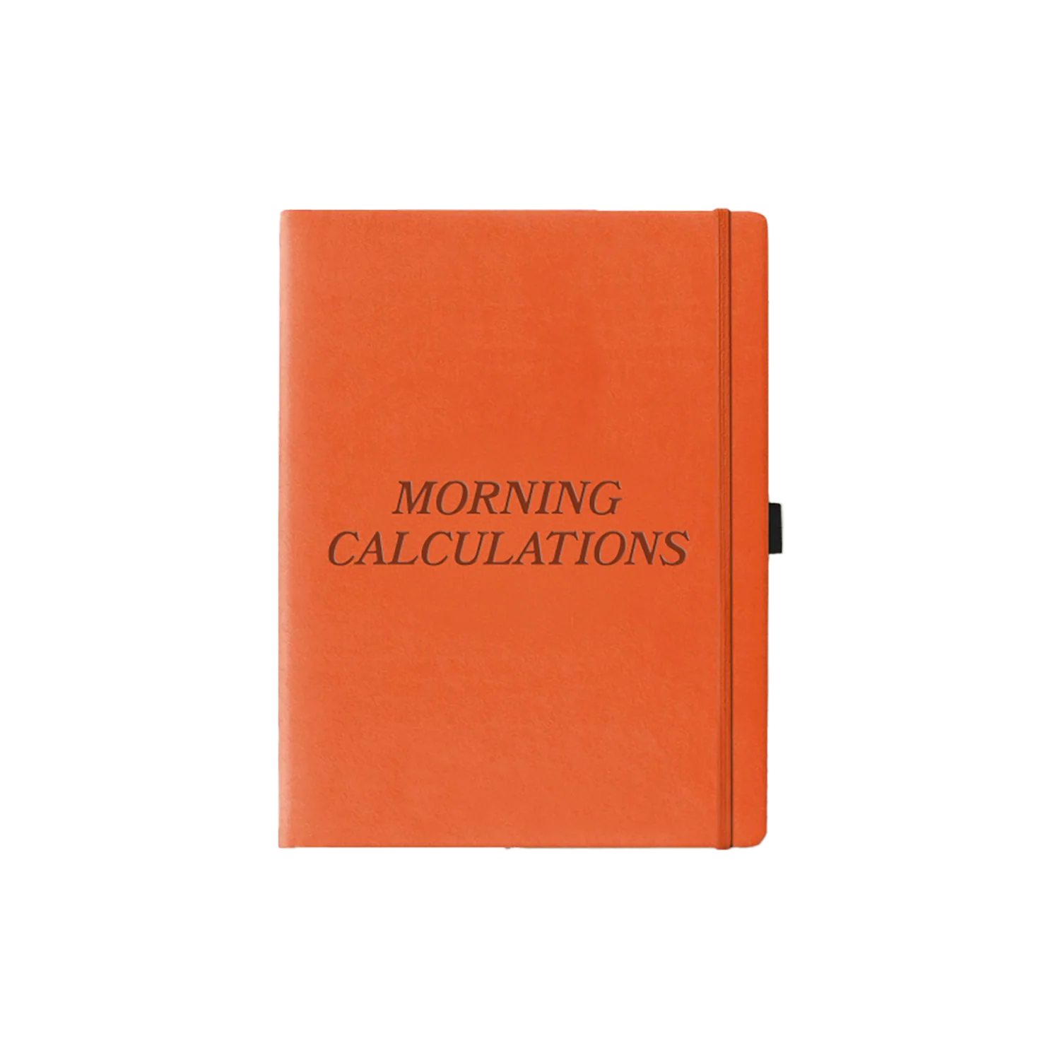 Morning Calculations Notebook