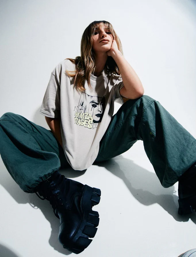 NJOMZA - Stages Tracklist Tee - Image 3