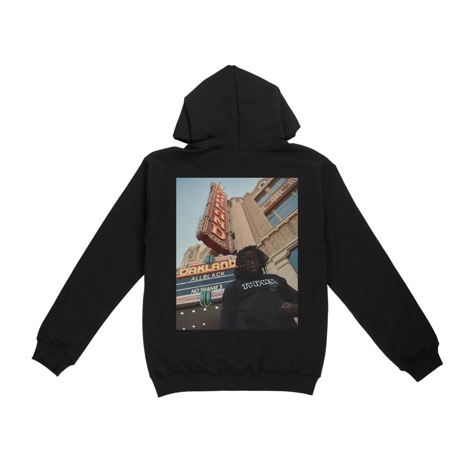 No Shame 3 Black Hoodie - Image 2