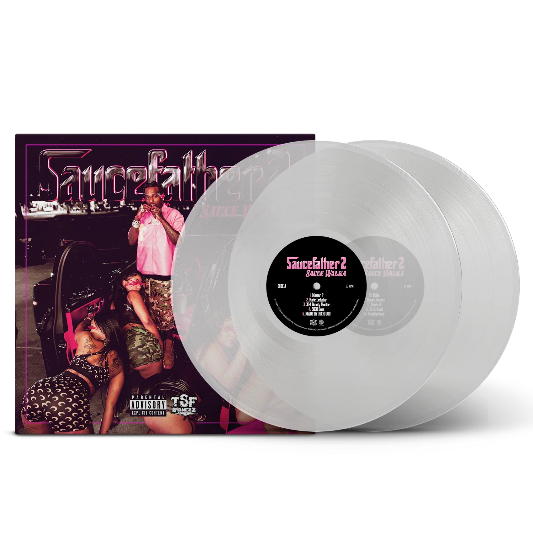 Sauce Walka - Saucefather 2 Vinyl (Clear)