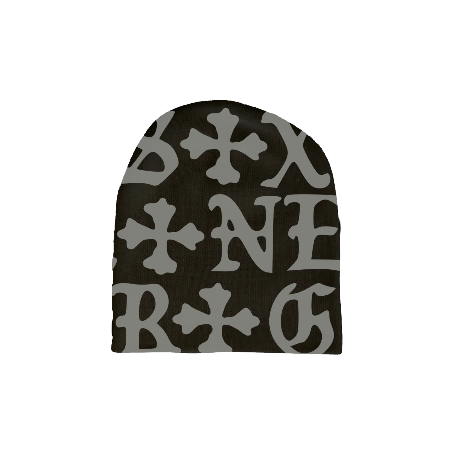 SMD Skully Beanie (Black)