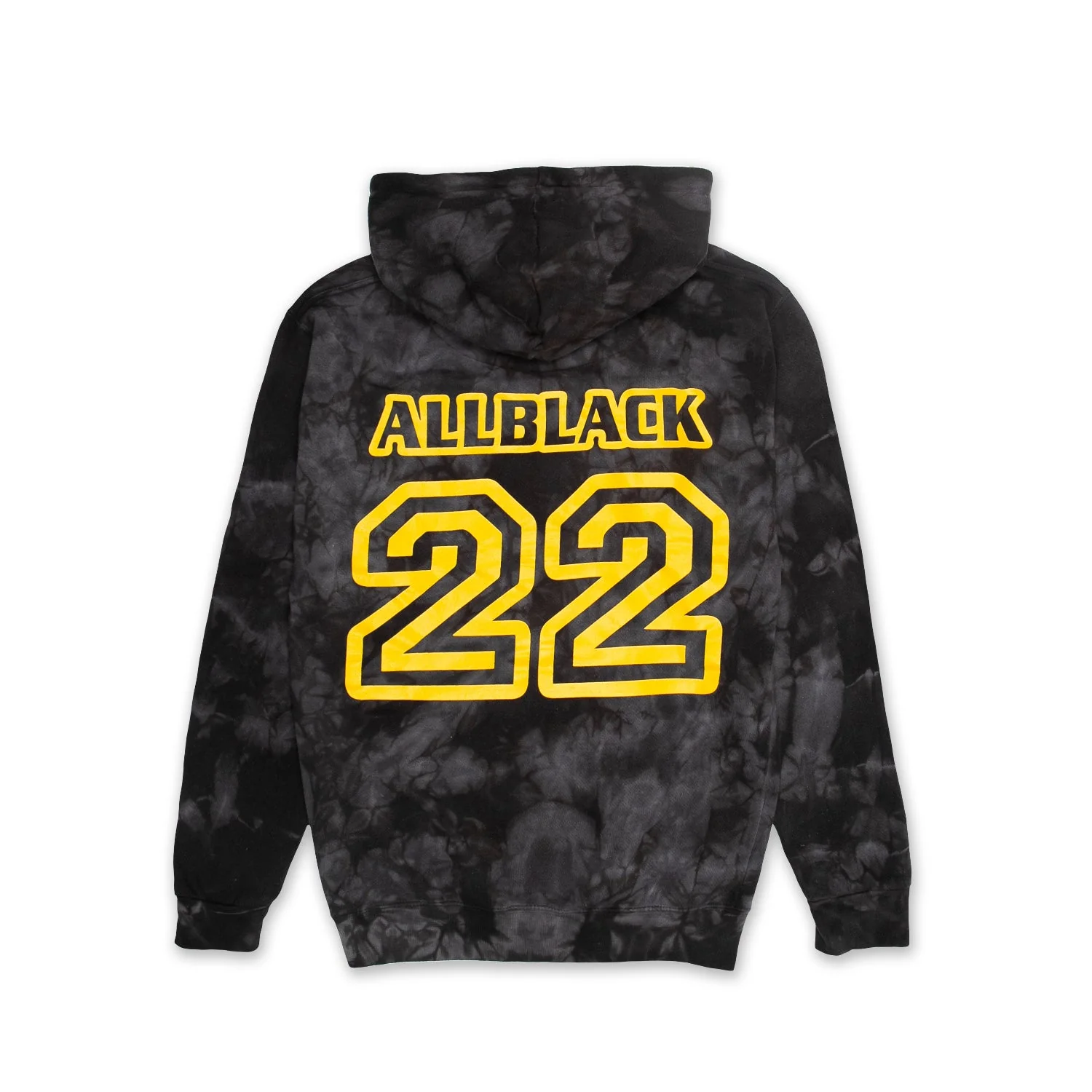 ALLBLACK - TY4FWM Hoodie (Black Tie Dye) - Image 2