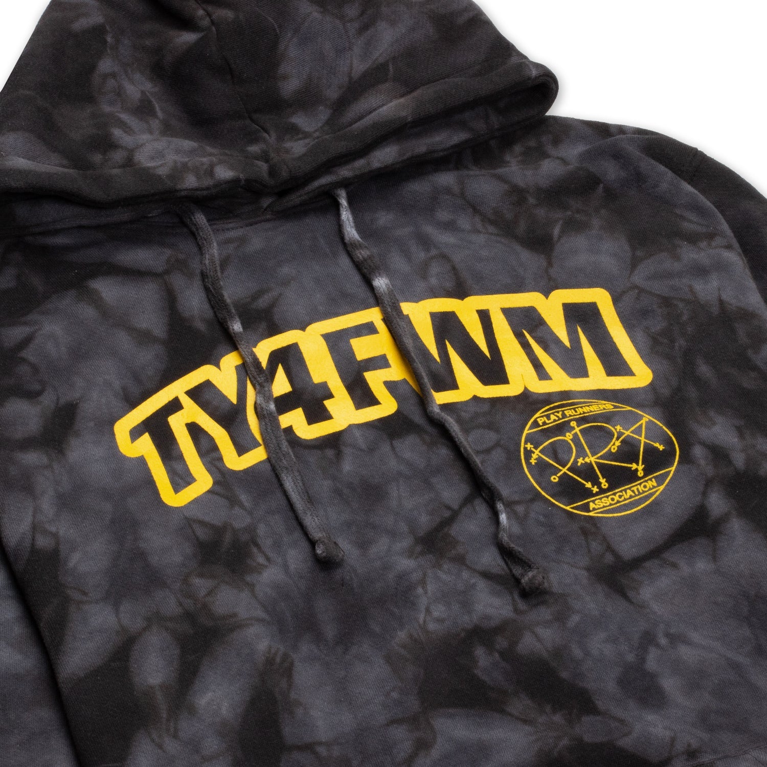 ALLBLACK - TY4FWM Hoodie (Black Tie Dye) - Image 3