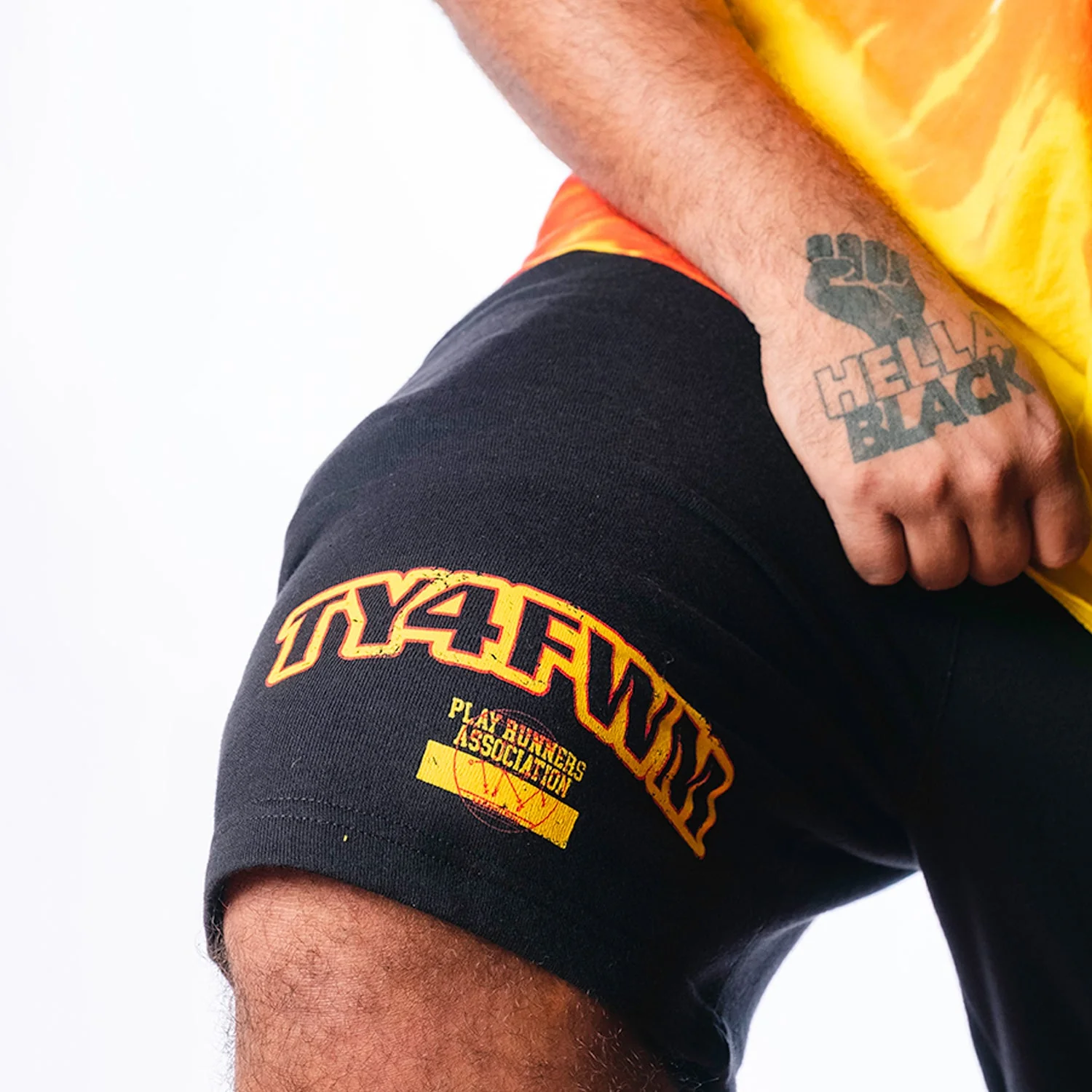 ALLBLACK - TY4FWM Hoodie (Yellow) - Image 3