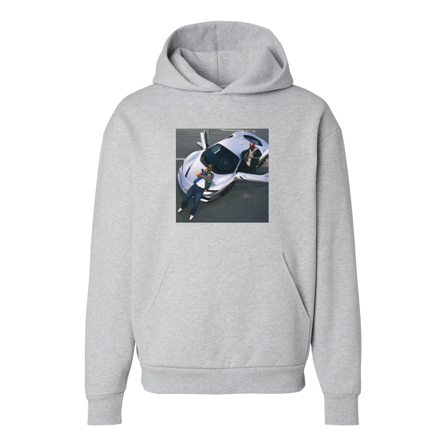 Until Night Comes - Album Hoodie (Heather Grey)