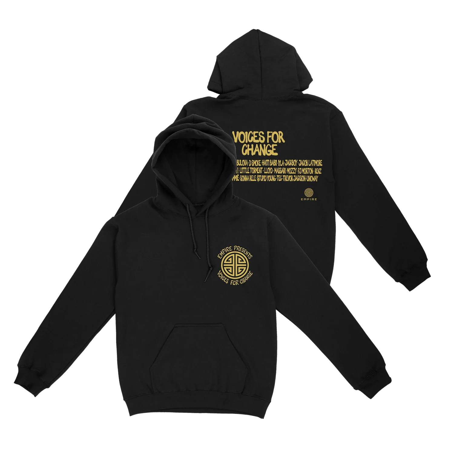 Voices For Change - Black Hoodie + Digital Download
