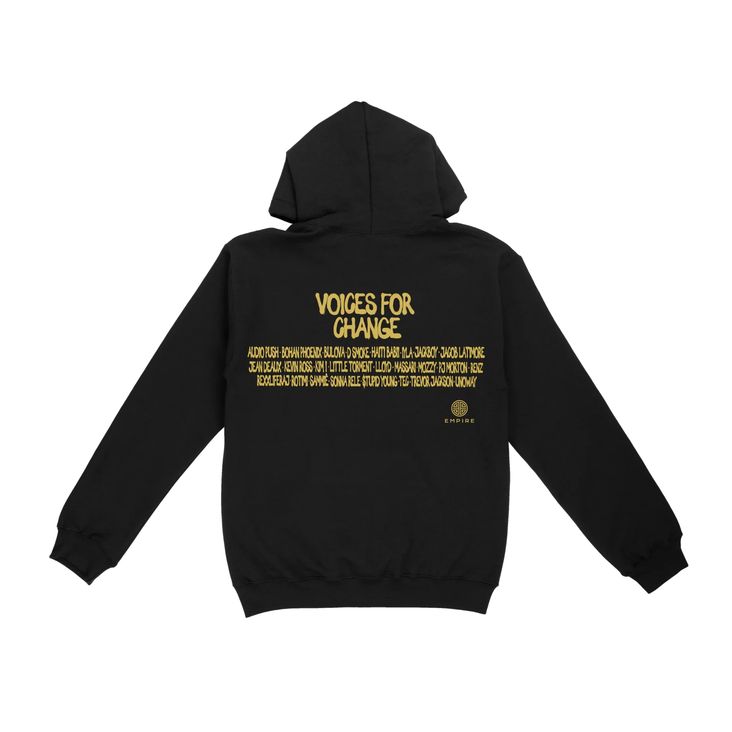 Voices For Change - Black Hoodie + Digital Download - Image 3